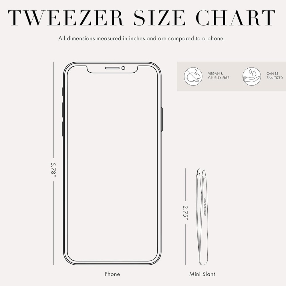 Tweezers, Mini Slant & Point Combo Set — Tweezerman - Picture 14 of 16